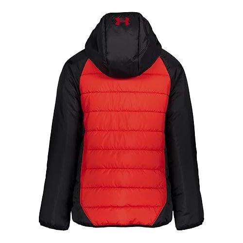 언더아머 Under Armour Boys' Tuckerman Puffer Jacket, Mid-Weight, Zipper Closure