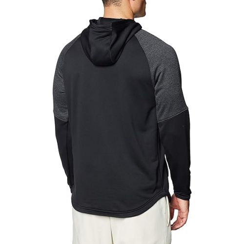 언더아머 Under Armour Mens Qualifier Fleece Anorak Black SM