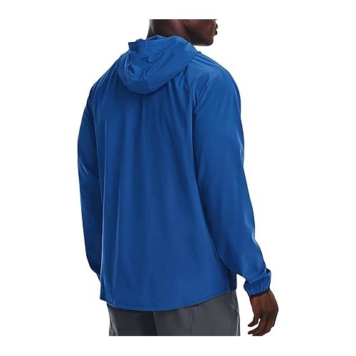 언더아머 Under Armour Men's UA Stretch Woven Hooded Jacket