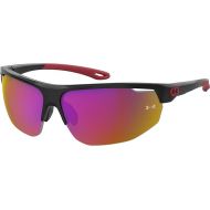 Under Armour Men's UA 0002/G/S Special Shape Sunglasses, Black/Infrared, 71mm, 9mm