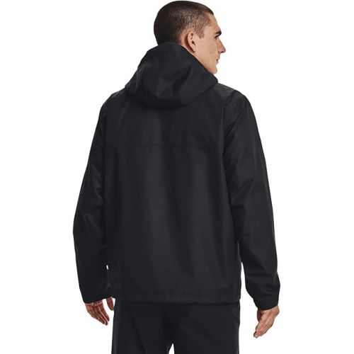 언더아머 Under Armour - Mens Porter 3-In-1 2.0 Jacket, Color Black/Black/Pitch Gray (001), Size: Medium