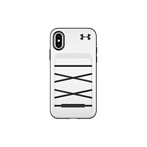 언더아머 [아마존베스트]Under Armour Phone Case | for Apple iPhone Xs and iPhone X | Under Armour UA Protect Arsenal Case with Rugged Design and Drop Protection - White/Black