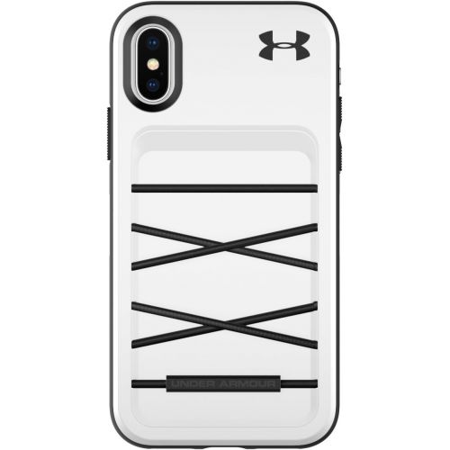 언더아머 [아마존베스트]Under Armour Phone Case | for Apple iPhone Xs and iPhone X | Under Armour UA Protect Arsenal Case with Rugged Design and Drop Protection - White/Black