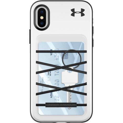 언더아머 [아마존베스트]Under Armour Phone Case | for Apple iPhone Xs and iPhone X | Under Armour UA Protect Arsenal Case with Rugged Design and Drop Protection - White/Black