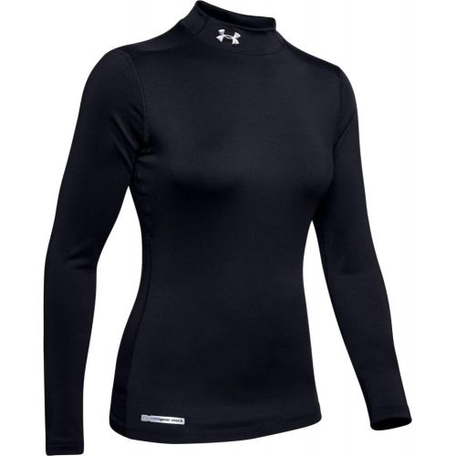 언더아머 [아마존베스트]Under+Armour Under Armour Womens Cold Gear Authentic Mock Shirt