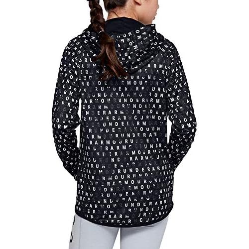 언더아머 Under Armour Girls Armour Fleece All Over Hoody Novelty