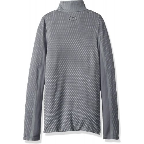 언더아머 Under Armour Girls Seamless 1/2 Zip Long Sleeve