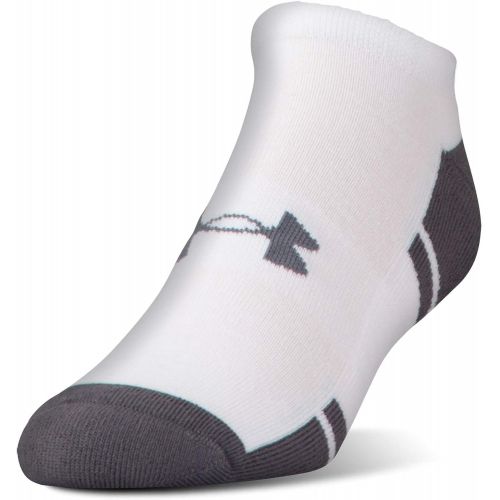 언더아머 Under Armour Adult Resistor 3.0 No Show Socks, 6-Pairs