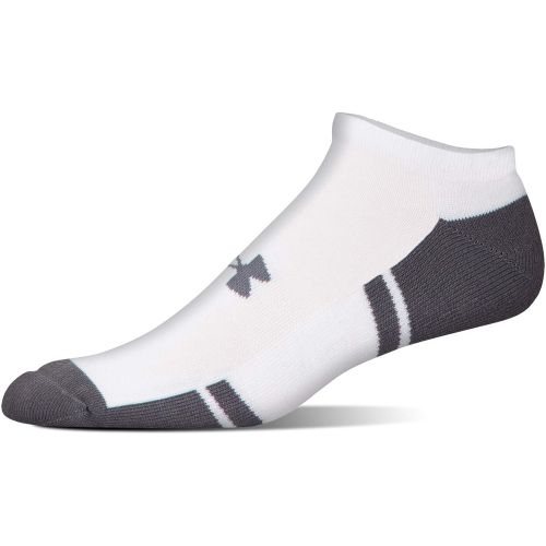 언더아머 Under Armour Adult Resistor 3.0 No Show Socks, 6-Pairs