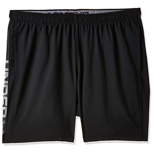 언더아머 Under Armour Mens Men Woven Graphic Wordmark Short