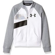 Under Armour Girls Rival Bomber Zip Up Sweatshirt