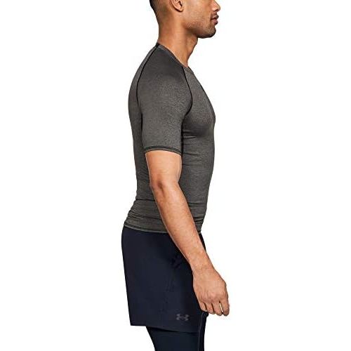 언더아머 Under Armour Mens HeatGear Armour Short Sleeve Compression T-Shirt