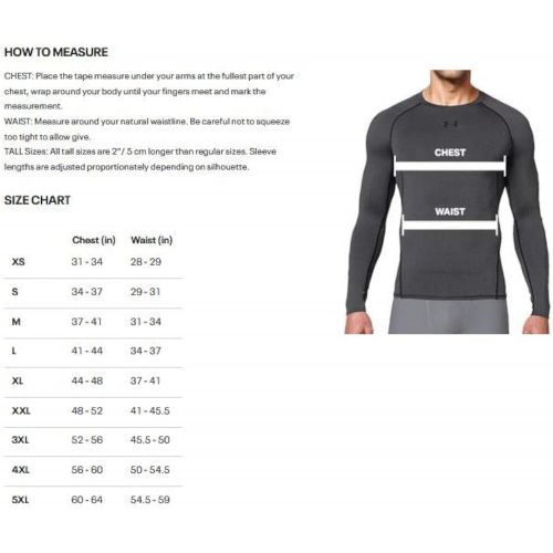 언더아머 Under Armour Mens HeatGear Armour Short Sleeve Compression T-Shirt