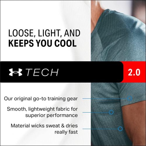 언더아머 Under Armour Mens Tech 2.0 Short Sleeve T-Shirt