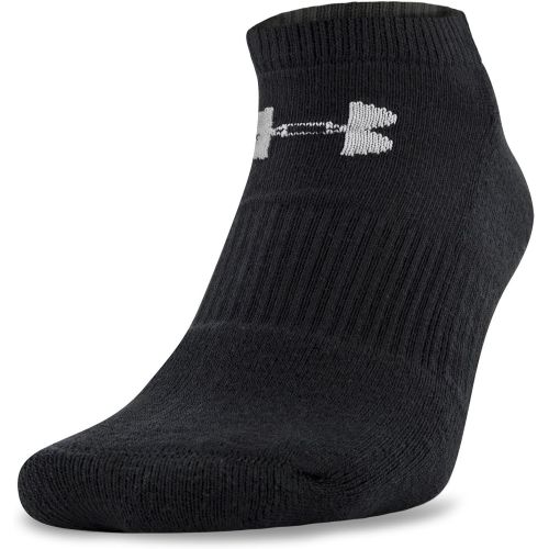 언더아머 Under Armour Adult Charged Cotton 2.0 No Show Socks, 6-Pairs