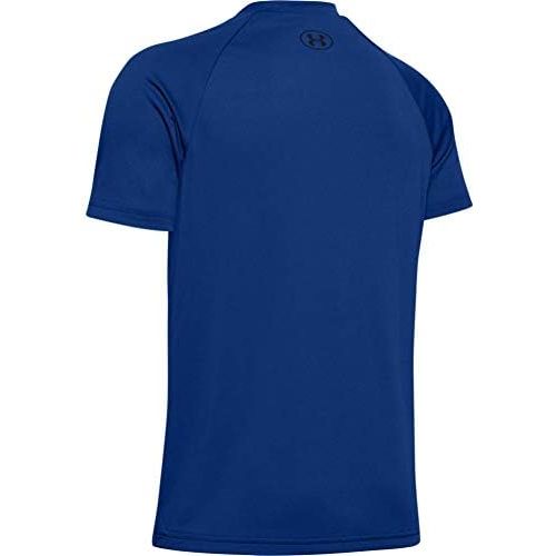 언더아머 Under Armour Boys Tech Big Logo Short Sleeve Gym T-Shirt