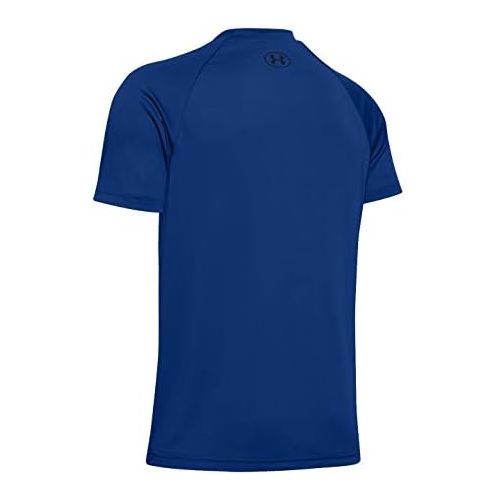 언더아머 Under Armour Boys Tech Big Logo Short Sleeve Gym T-Shirt