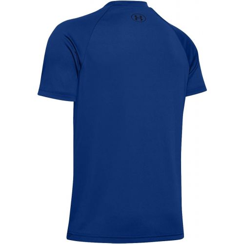 언더아머 Under Armour Boys Tech Big Logo Short Sleeve Gym T-Shirt