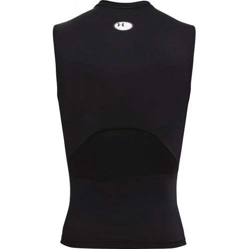 언더아머 Under Armour Mens HeatGear Compression Sleeveless T-Shirt