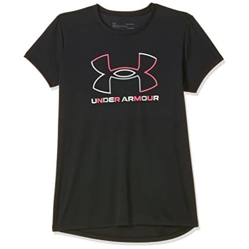 언더아머 Under Armour Girls Tech Big Logo Short Sleeve T-Shirt