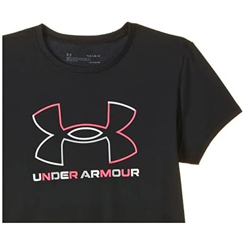 언더아머 Under Armour Girls Tech Big Logo Short Sleeve T-Shirt