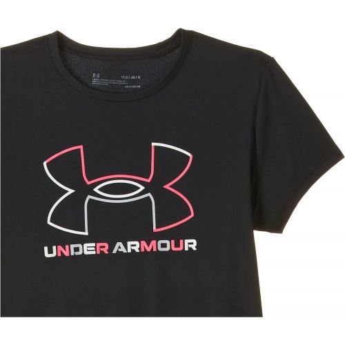 언더아머 Under Armour Girls Tech Big Logo Short Sleeve T-Shirt