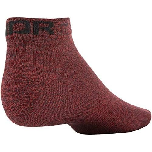 언더아머 Under Armour Mens Essential Lite Low Cut Socks, 6-Pairs