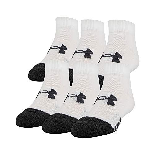 언더아머 Under Armour Youth Performance Tech Low Cut Socks, Multipairs