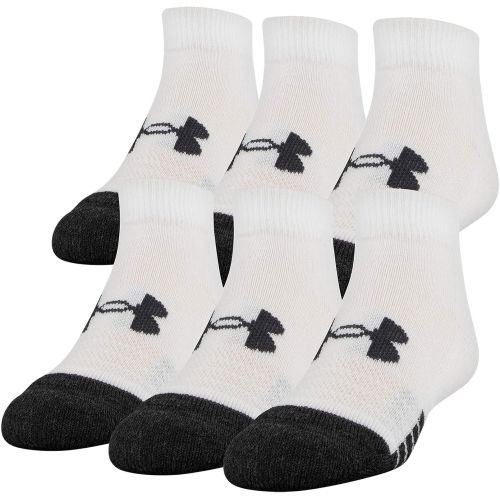 언더아머 Under Armour Youth Performance Tech Low Cut Socks, Multipairs