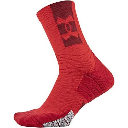 언더아머 Under Armour Adult Playmaker Mid-Crew Socks, 1-Pair