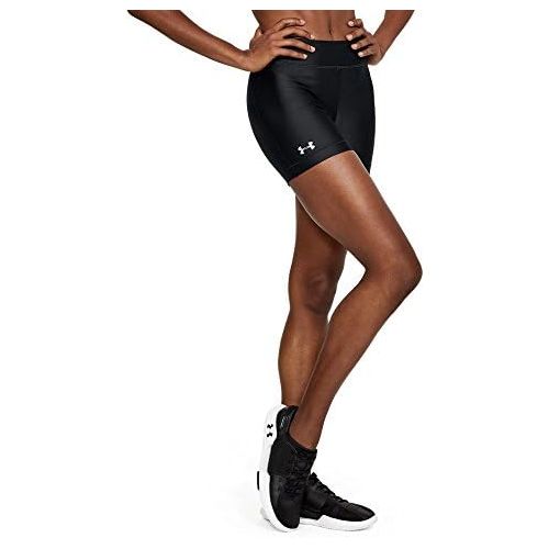 언더아머 Under Armour Womens HeatGear Middy Shorts