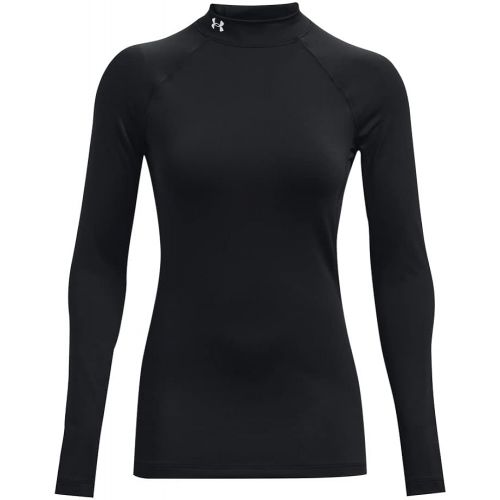 언더아머 Under Armour Womens ColdGear Authentics Mock Neck