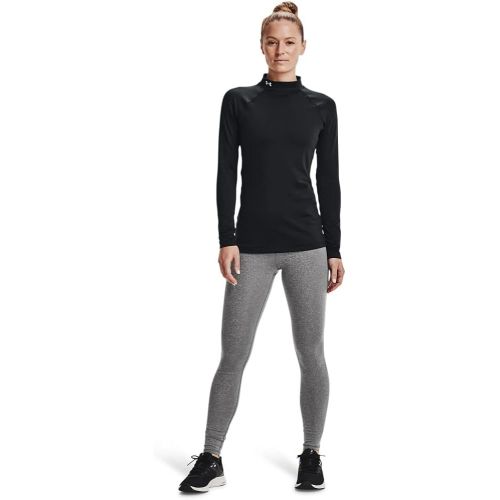 언더아머 Under Armour Womens ColdGear Authentics Mock Neck