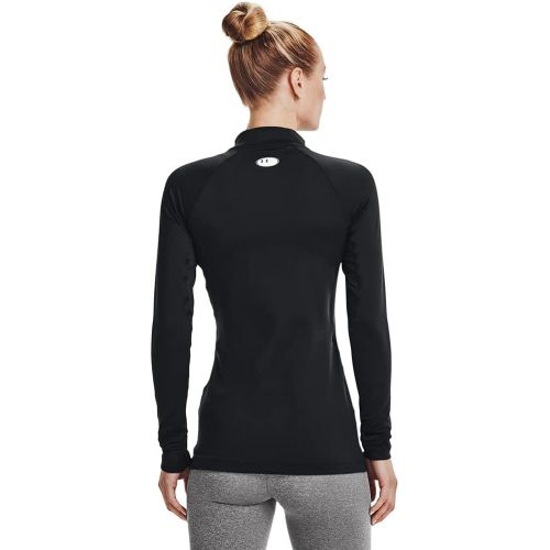 언더아머 Under Armour Womens ColdGear Authentics Mock Neck