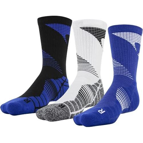 언더아머 Under Armour Mens Elevated Novelty Crew Socks, 3-Pairs