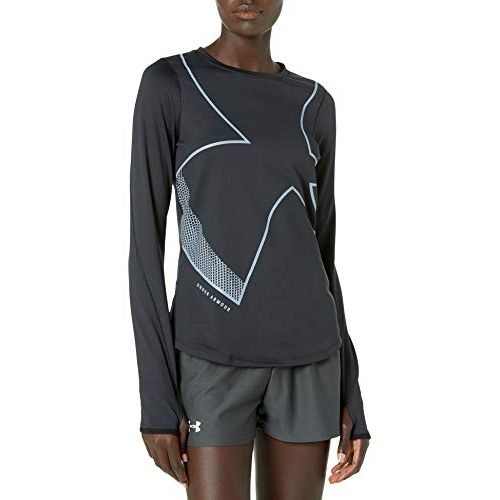 언더아머 Under Armour Womens ColdGear Graphic Crew