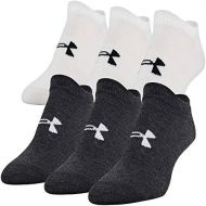 Under Armour Womens Essential 2.0 Lightweight No Show Socks, 6-pairs