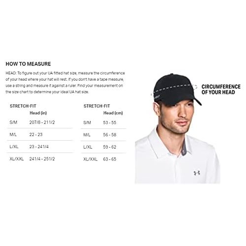 언더아머 Under Armour Mens Microthread Golf Mesh Cap