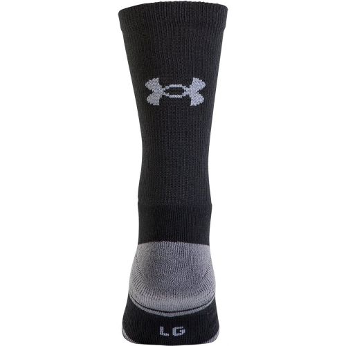 언더아머 Under Armour Adult Resistor 3.0 Crew Socks, Multipairs