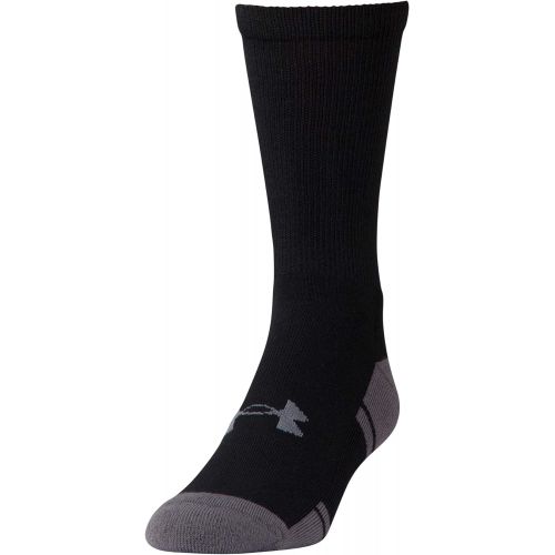 언더아머 Under Armour Adult Resistor 3.0 Crew Socks, Multipairs