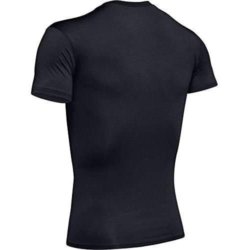 언더아머 Under Armour Mens HeatGear Tactical Compression Short Sleeve T-Shirt