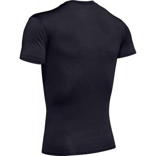 언더아머 Under Armour Mens HeatGear Tactical Compression Short Sleeve T-Shirt