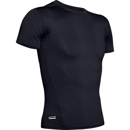 언더아머 Under Armour Mens HeatGear Tactical Compression Short Sleeve T-Shirt