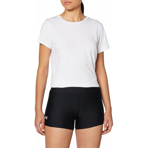 언더아머 Under Armour Womens HeatGear Mid Rise Shorty