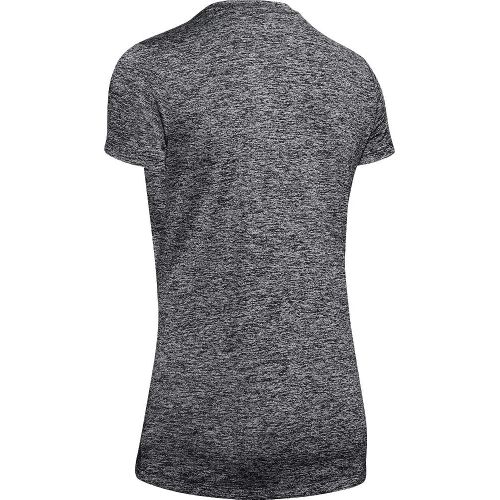 언더아머 Under Armour Womens Tech Short Sleeve V-neck - Twist