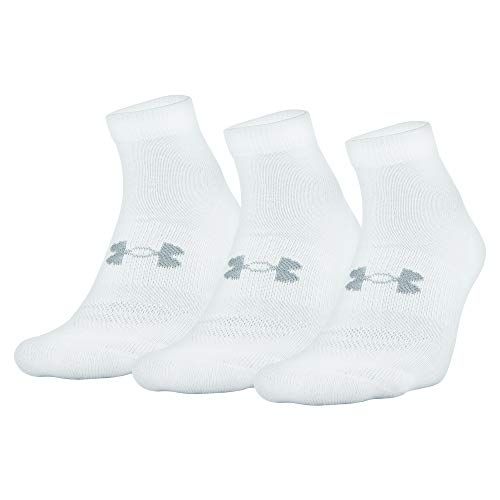 언더아머 Under Armour Adult Athletic Low Cut Socks, 3-Pairs