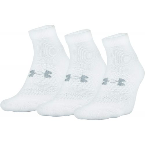 언더아머 Under Armour Adult Athletic Low Cut Socks, 3-Pairs