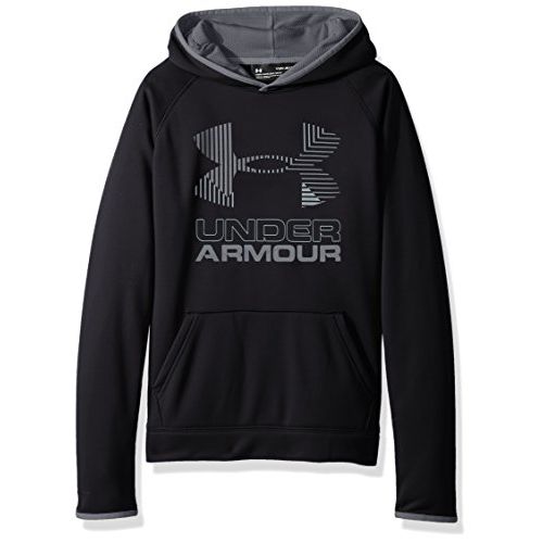 언더아머 Under Armour Under Armor Boys Armour Fleece Solid Big Logo Hoodie