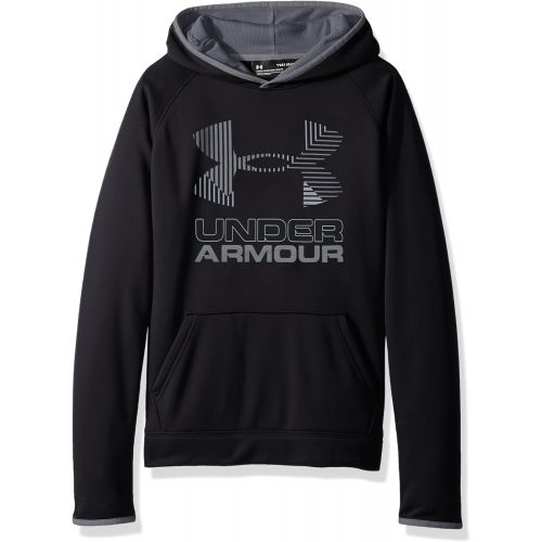 언더아머 Under Armour Under Armor Boys Armour Fleece Solid Big Logo Hoodie