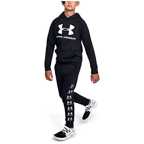 언더아머 Under Armour boys Rival Logo Hoodie